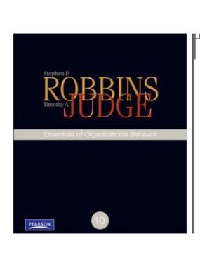 Essentials of Organizational Behavior Textbook